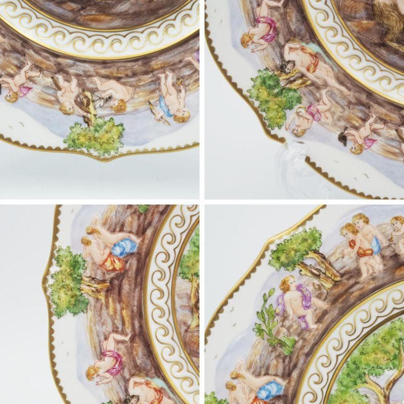 リチャードジノリ カポディモンテ プレート 22cm カラーレリーフ #2