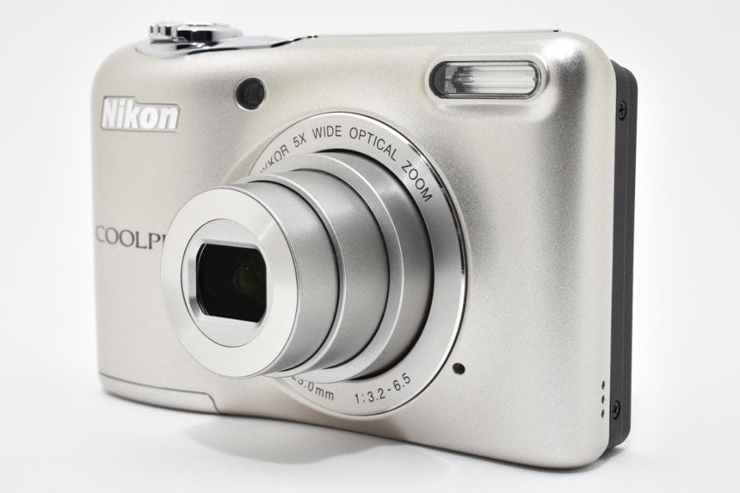 【美品】Nikon COOLPIX L32 シルバー　動作確認済