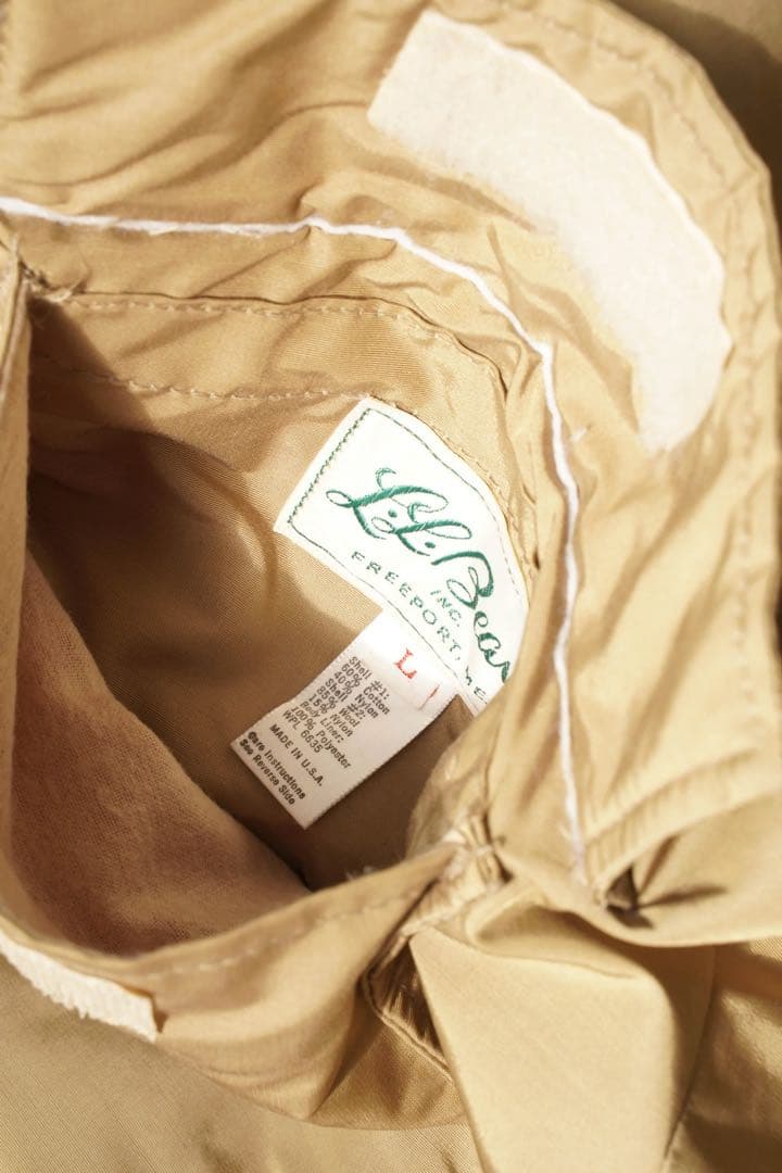 70s L.L.Bean REVERSIBLE PUFFER VEST USA製