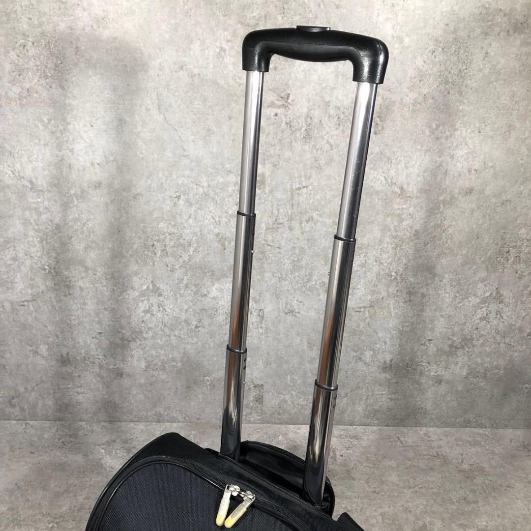 美品 ZUCA ズーカ キャリーケース キャリーバッグ ブラック 旅行バッグ