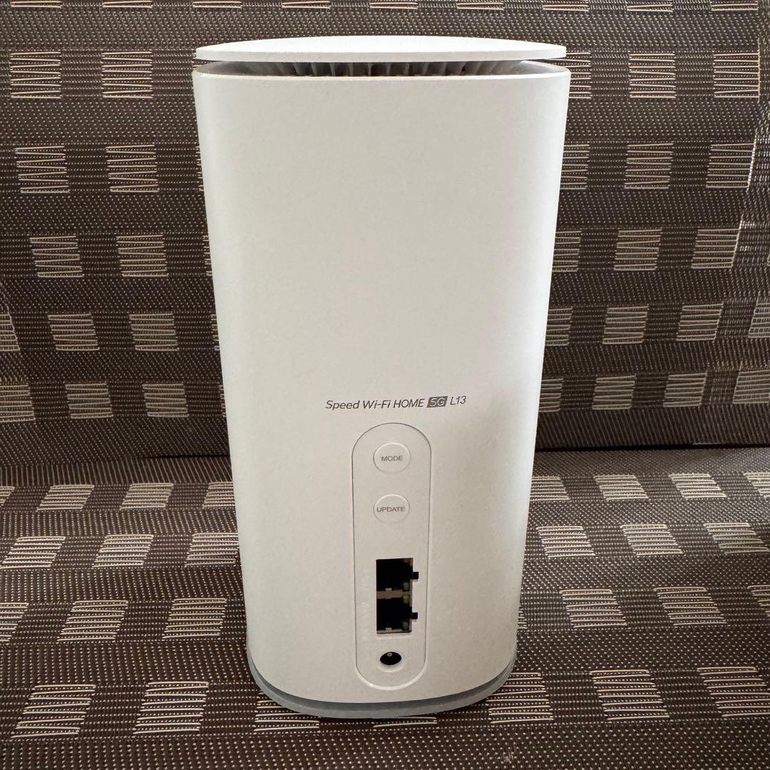送料込み☆Speed Wi-Fi  5G＊L13 無線LANルーター☆白