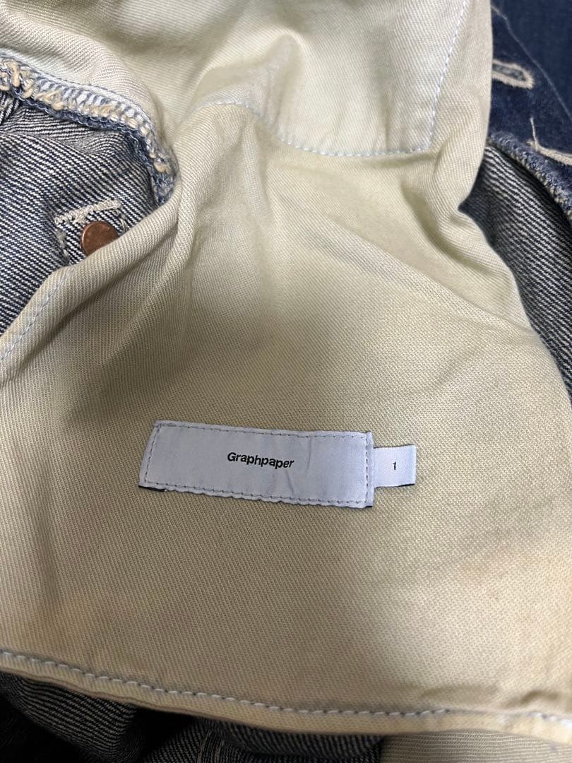 Selvage Denim 5 ポケットワイドストレート サイズ1