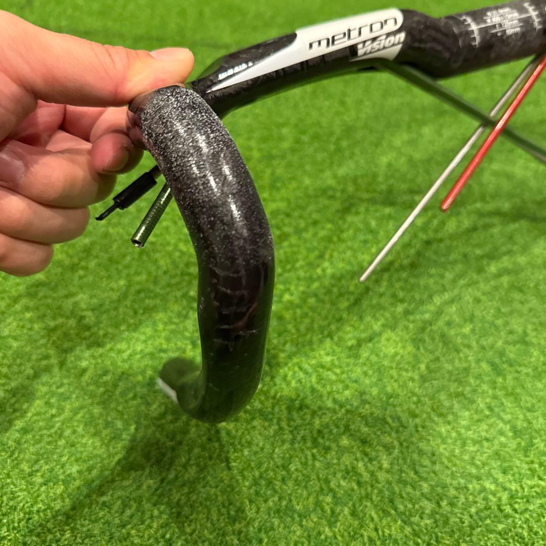 vision metron 4d カーボンハンドル 幅400mm