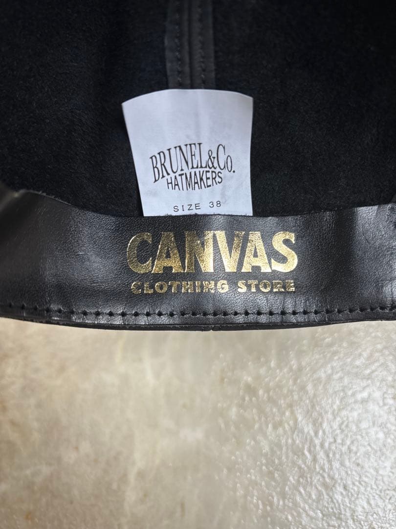 帽子 BRUNEL&CO. HAT MAKERS C Logo 2tone Cap