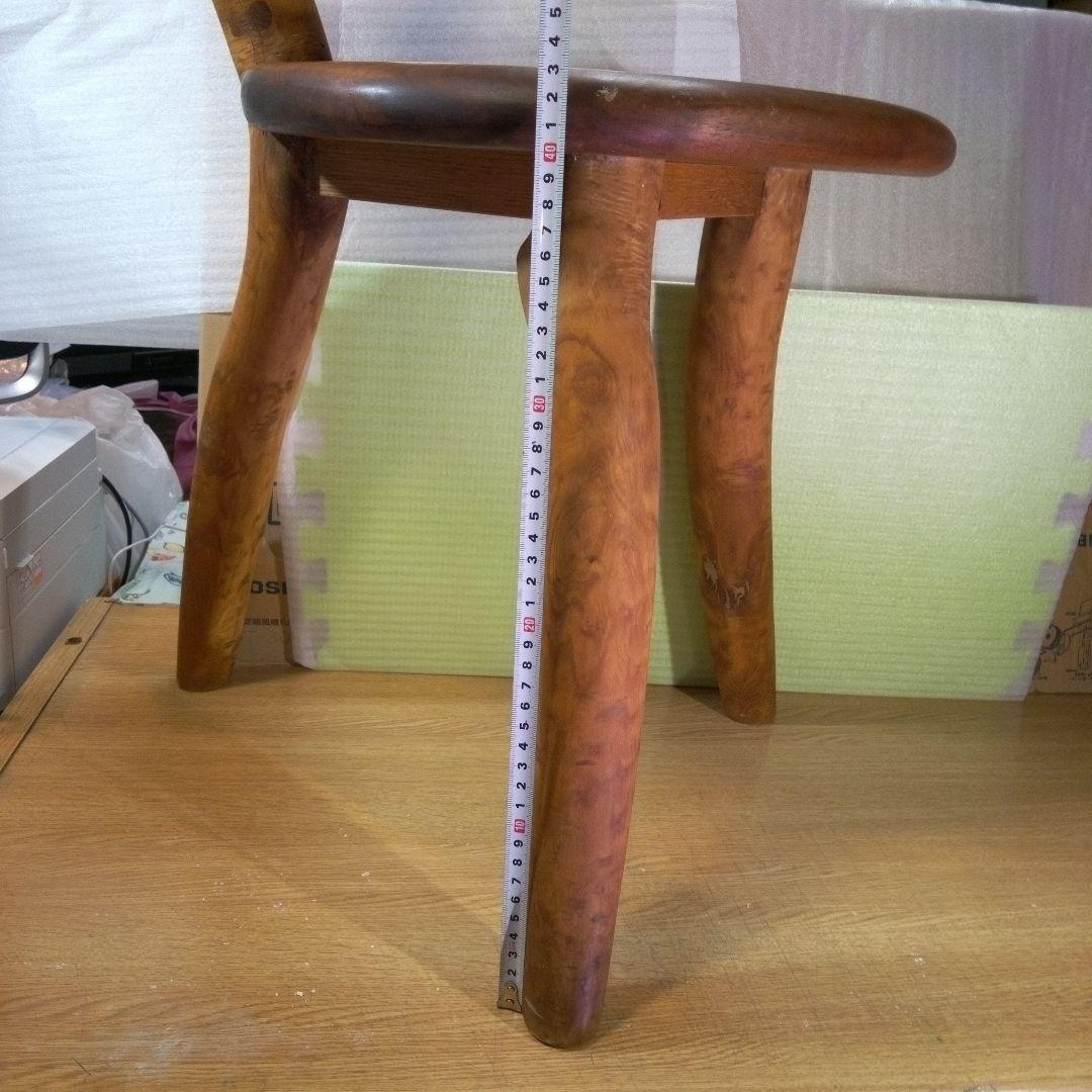 自然木の椅子　ハンドメイド　handmade　手作り　椅子　天然木　自然木