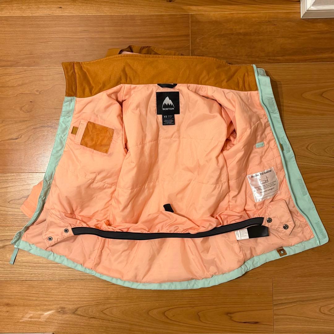 BURTONバートン ウェア上下+グローブ セット キッズガールズ XS 110