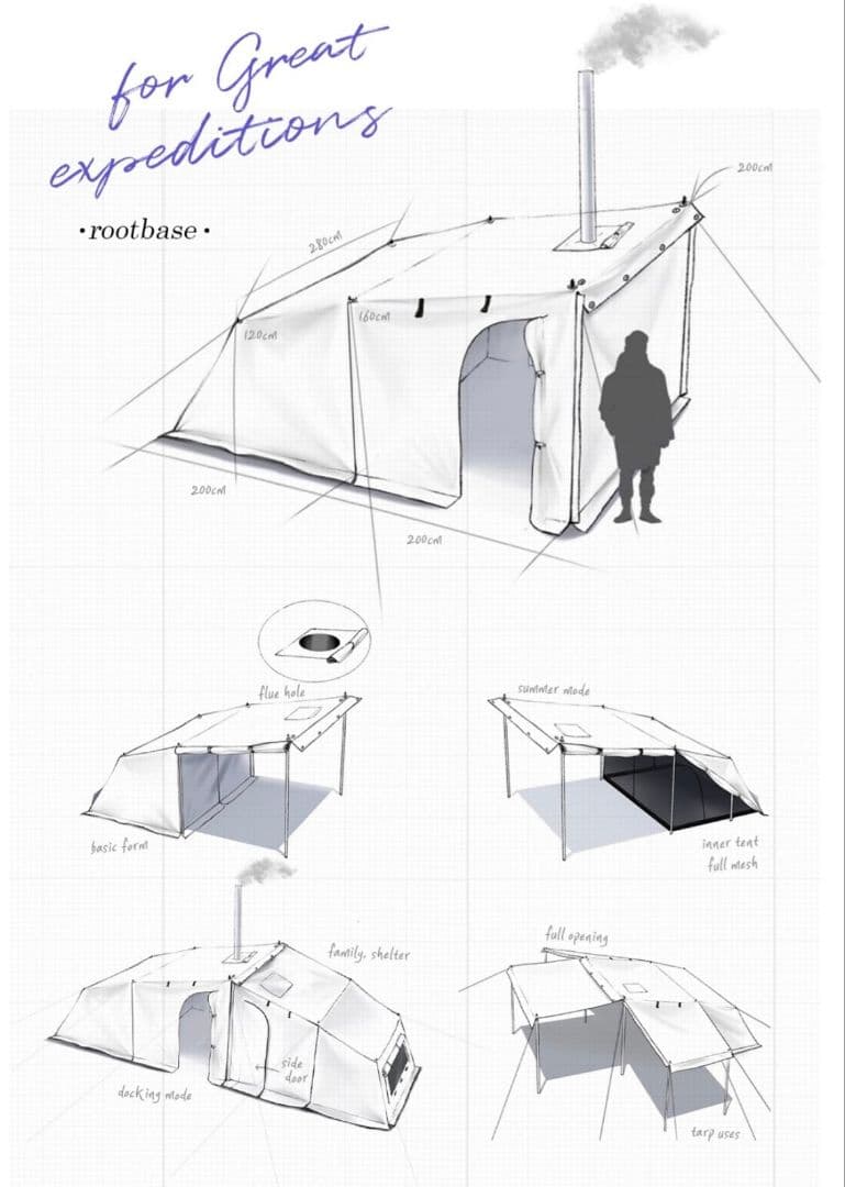 16ft rootbase 　ルートベース　MFカーテン　2セット