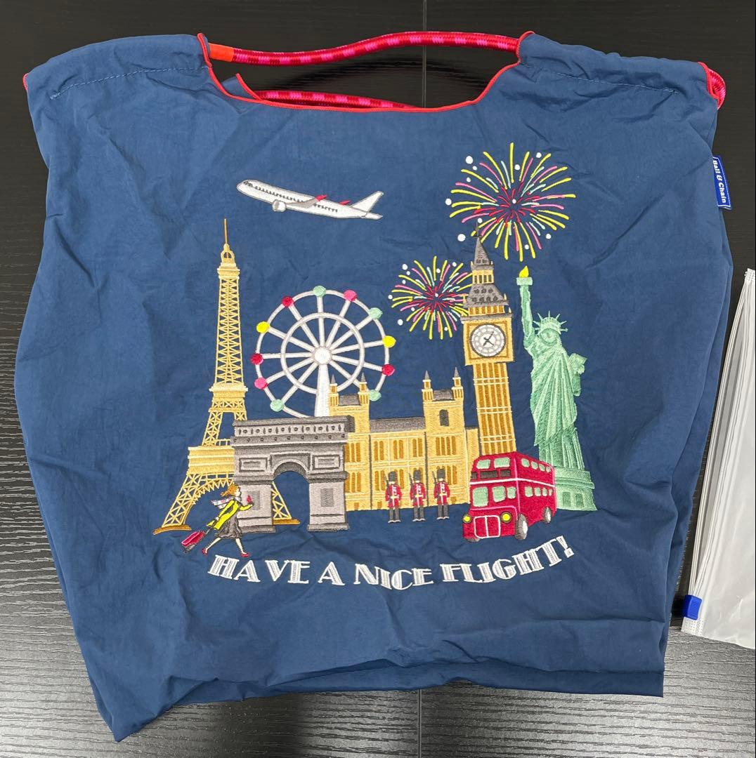 ◎美品◎ボールアンドチェーン JALコラボ エコバッグ