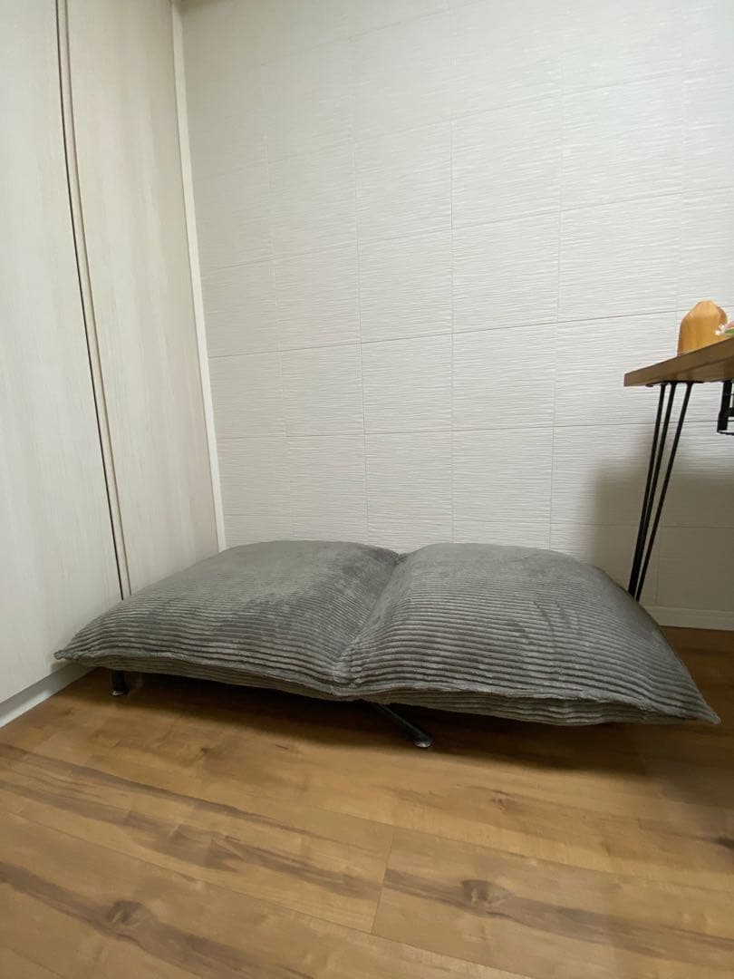 【再値下げ！】【１人用ソファ】コーデュロイ＆リクライニング付き