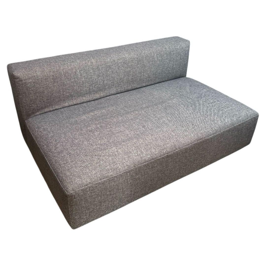 SPIGA スピガ LIBERO リベロ アームレス ソファ 2人がけ グレー