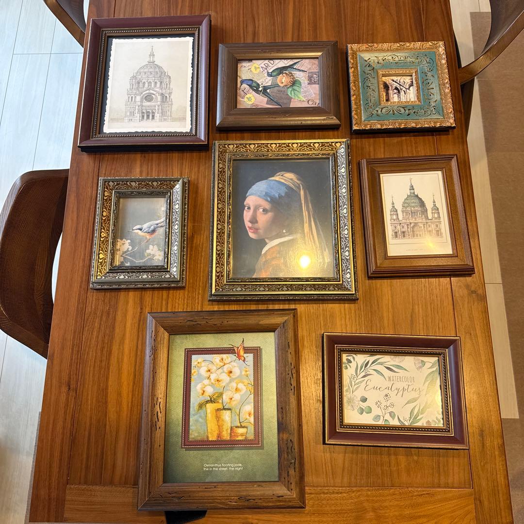 アンティーク　フォトフレーム　8点セット