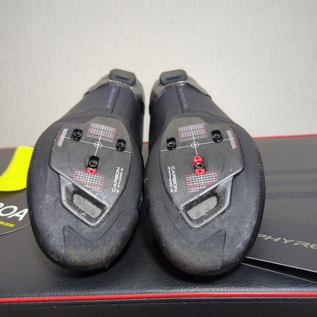 S-PHYRE BOA ブラック ロードバイクシューズ