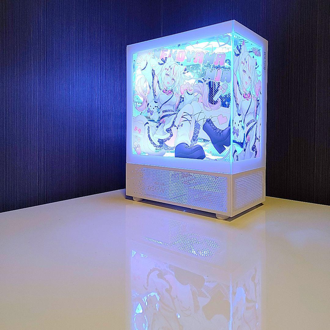 【猫山みあ×ELSAコラボケース ゲーミングPC】デスクトップ／キャラクター