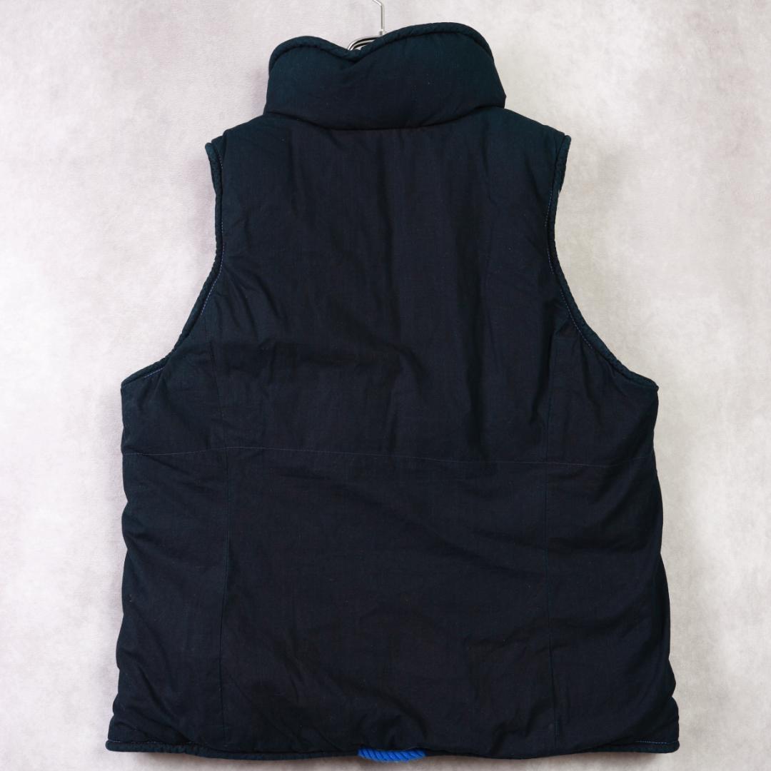 PAL'LAS PALACE　ダウンベスト　ネイビー 秋冬 人気 大きいサイズ