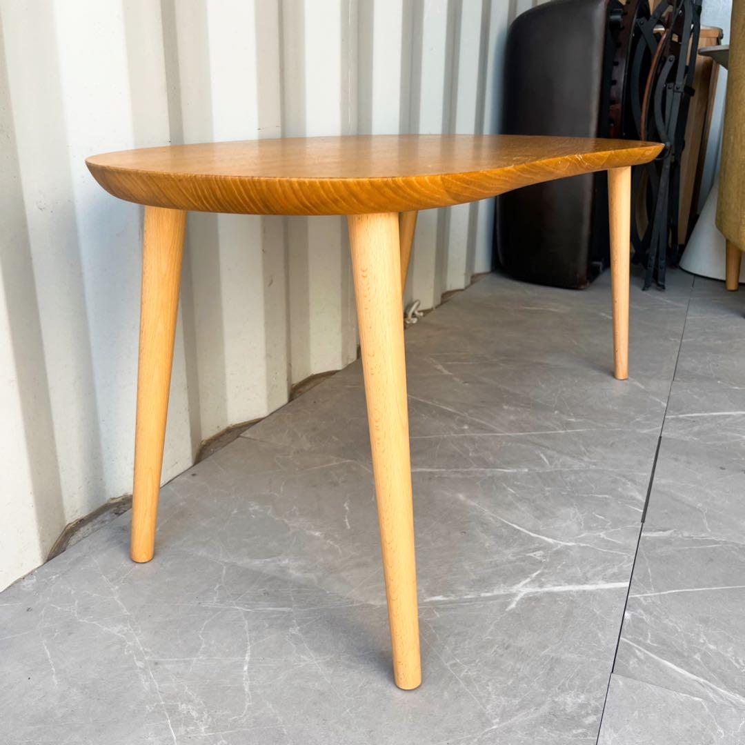 取付無料！飛騨産業 キツツキ ネストテーブル キノエ 天然木センターテーブル✨