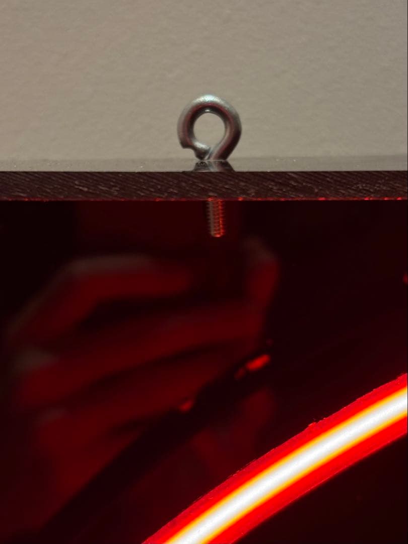 ネオンサイン　喜劇と悲劇の仮面