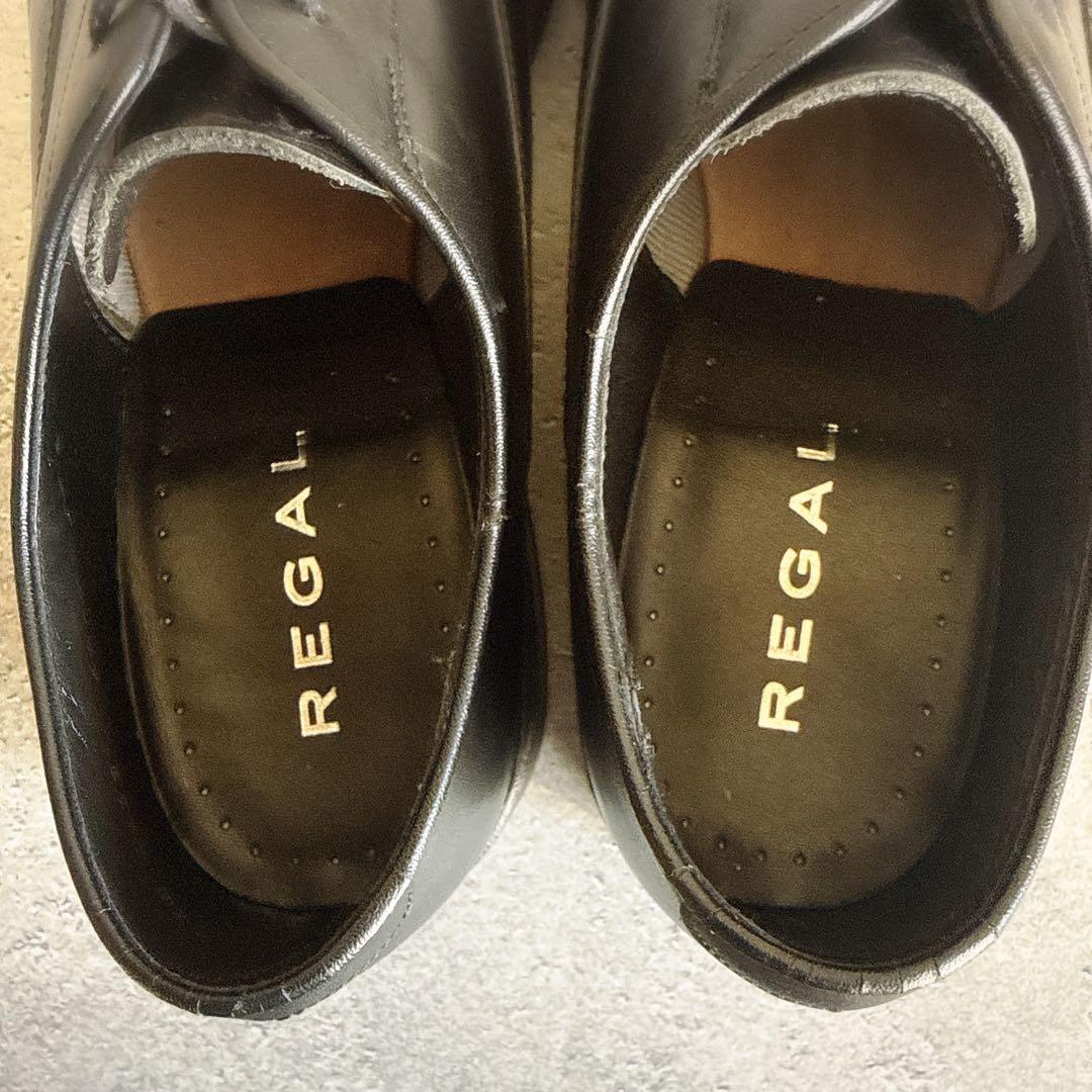 REGAL リーガル　ストレートチップ　607R ブラック　25cm