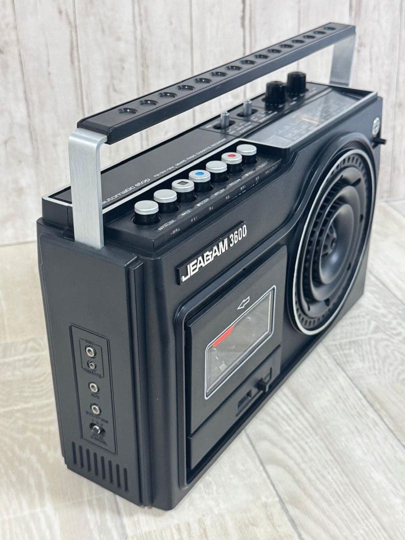 昭和レトロ品　JAGAM ラジオカセットJR-3600 希少