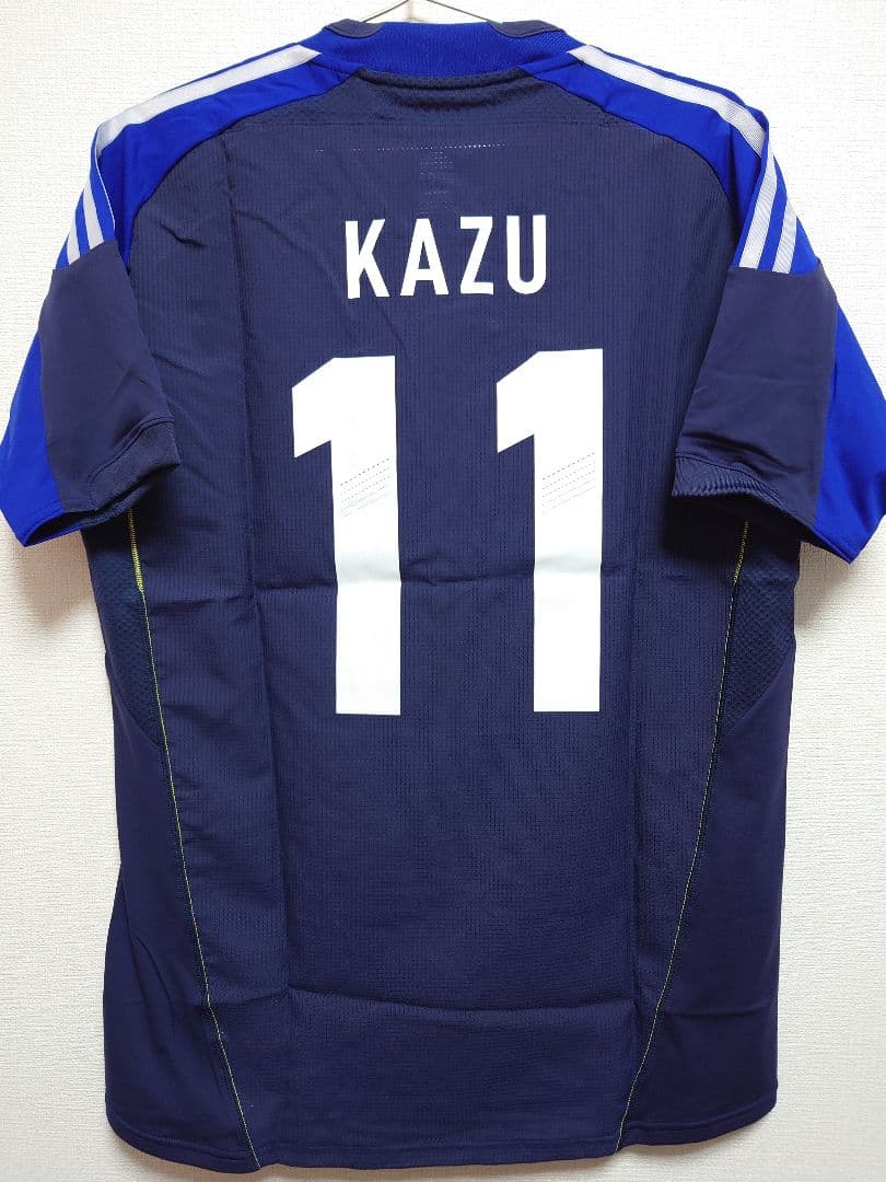 新品　adidas　2012 フットサル　日本代表　三浦知良　オーセンティック