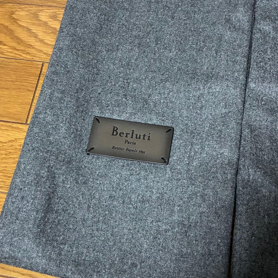 Berluti スペシャルオーダー限定 レザータグ 特注 保存袋 シューズケース