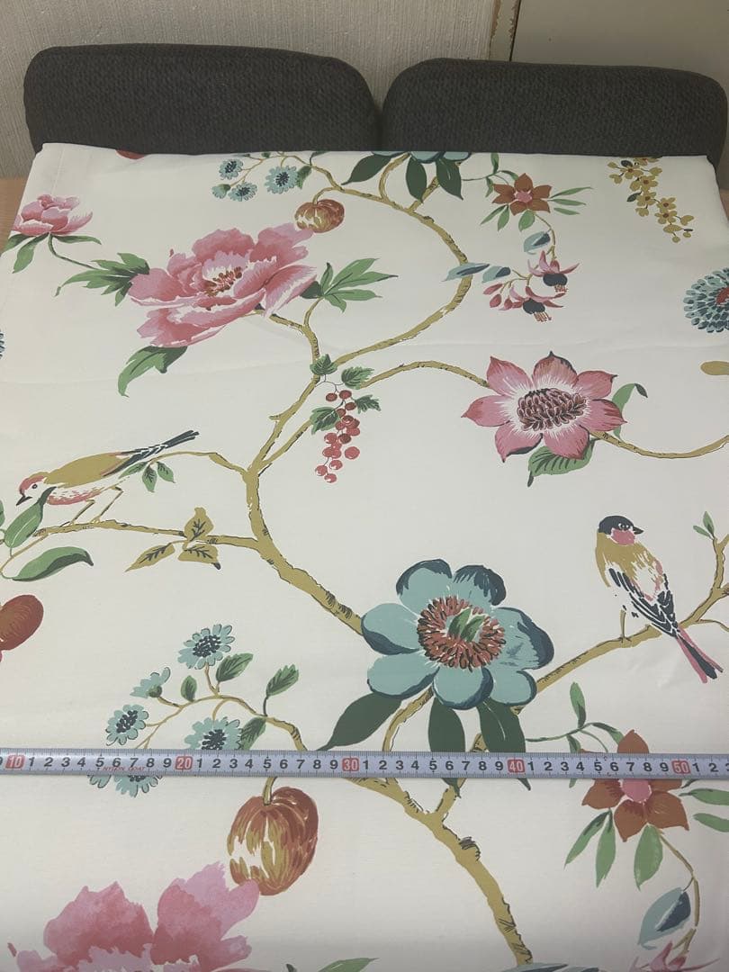 鳥柄生地サンプルページ