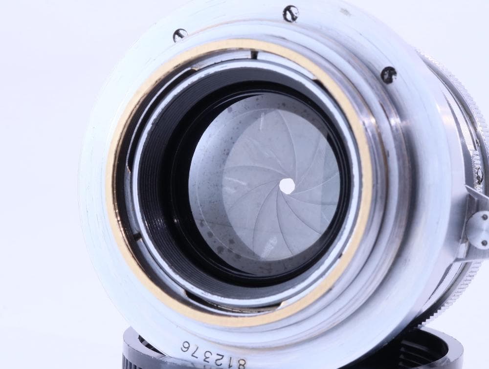 超希少Nikkor H C 5cm F/2 沈胴式 シリアル806 ライカL39