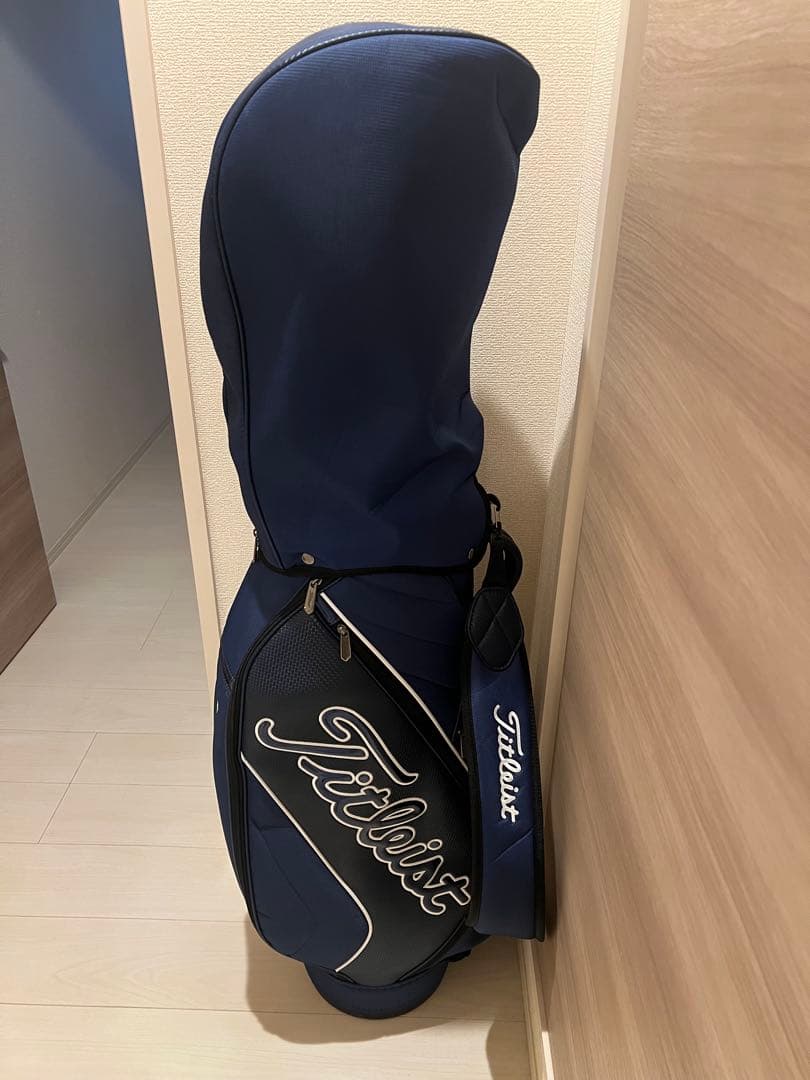 Titleist キャディバッグ 青