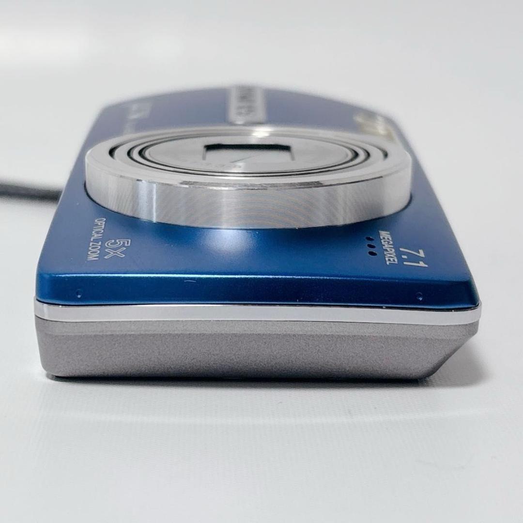 OLYMPUS μ750 ミュー750 ブルー 美品 付属品完備 コンデジ