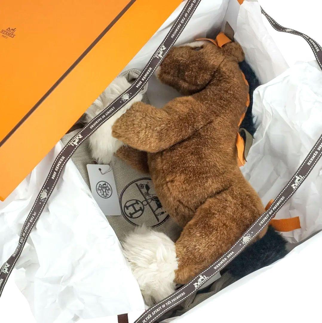 美品 エルメス HERMES エルミー PPM 馬 ぬいぐるみ