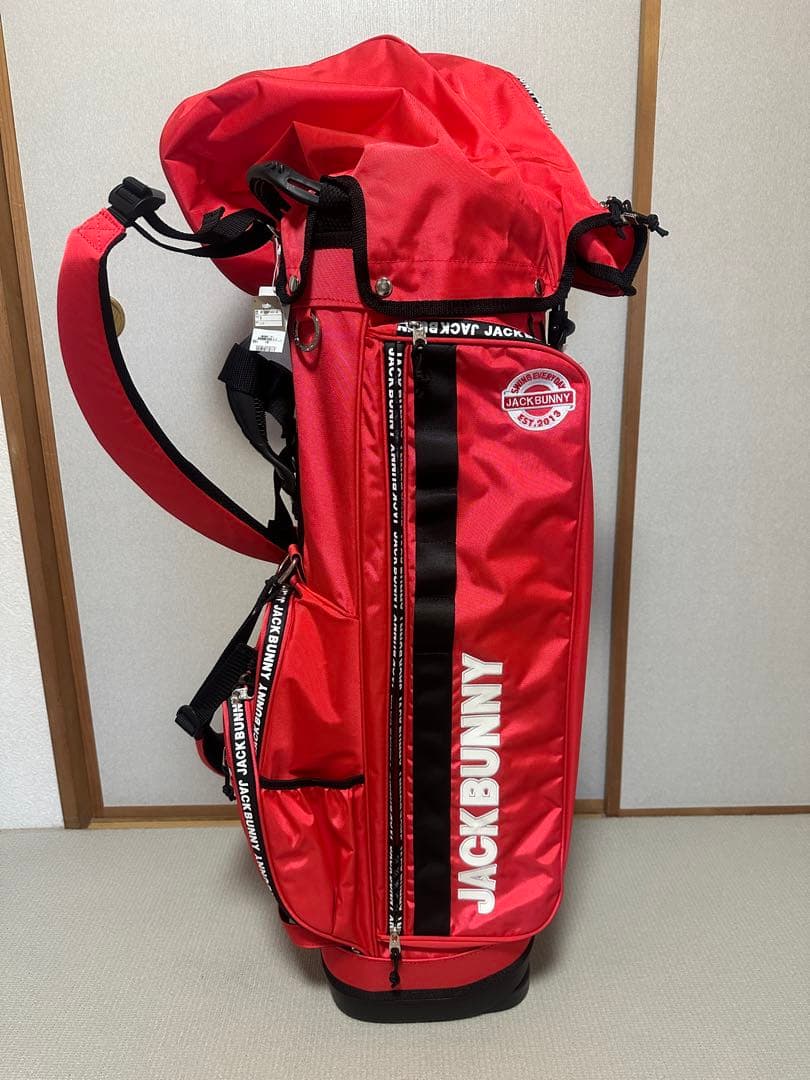 新品JACK BUNNY スタンド型キャディバック
