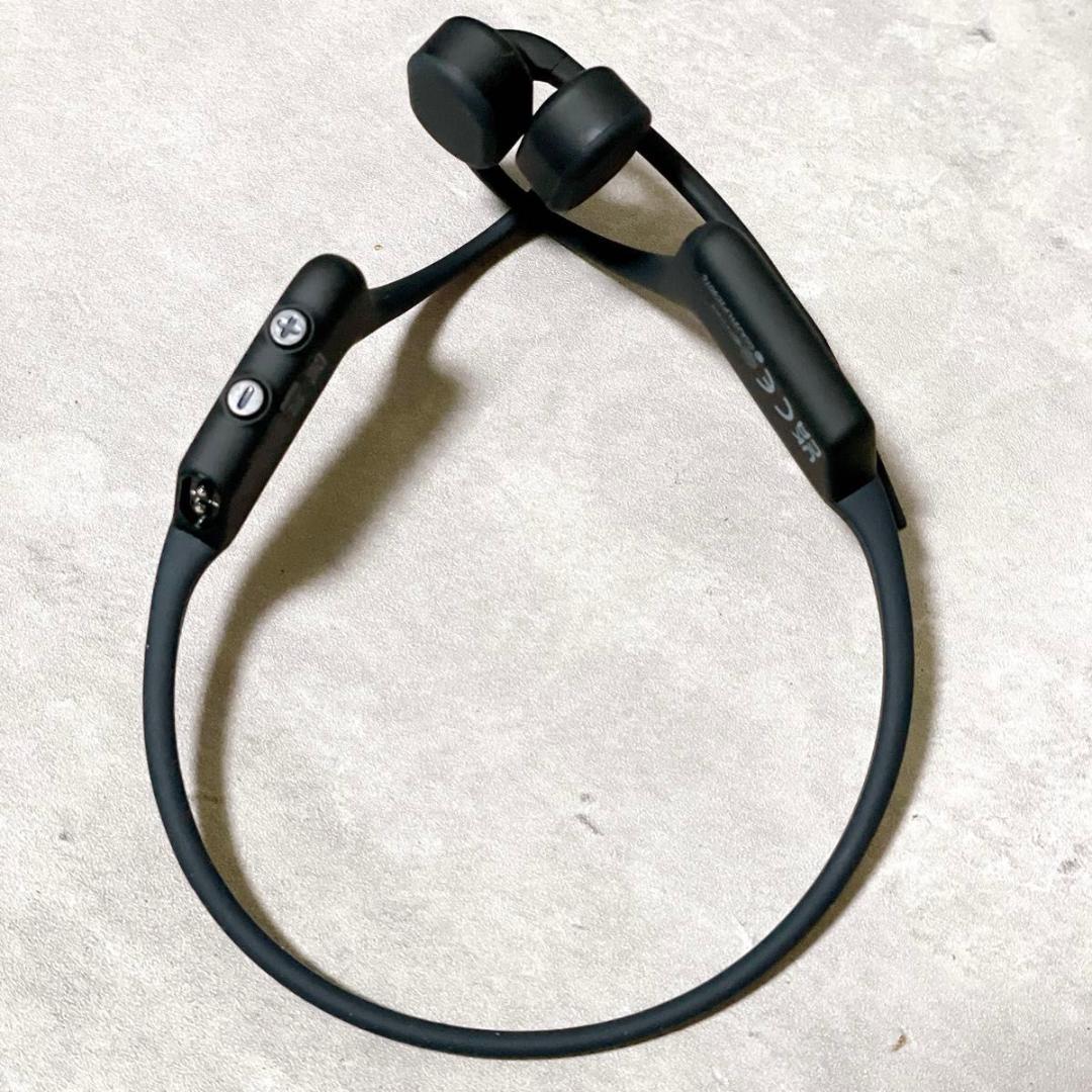 ほぼ未使用 Shokz OpenComm C102 骨伝導イヤホン 運転通話