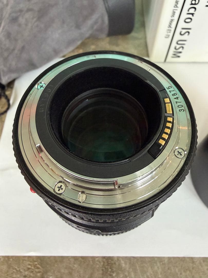 【美品】CANON/キャノン EF100mm F2.8L マクロ IS USM
