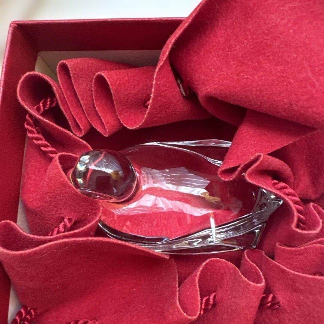 Baccarat クリスタルアヒル ペーパーウェイト