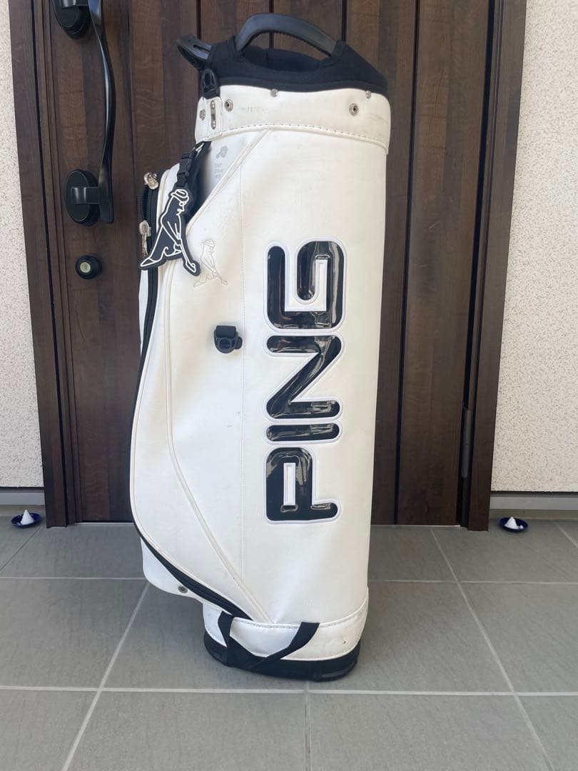 PING ゴルフバッグ・キャディバッグ ホワイト
