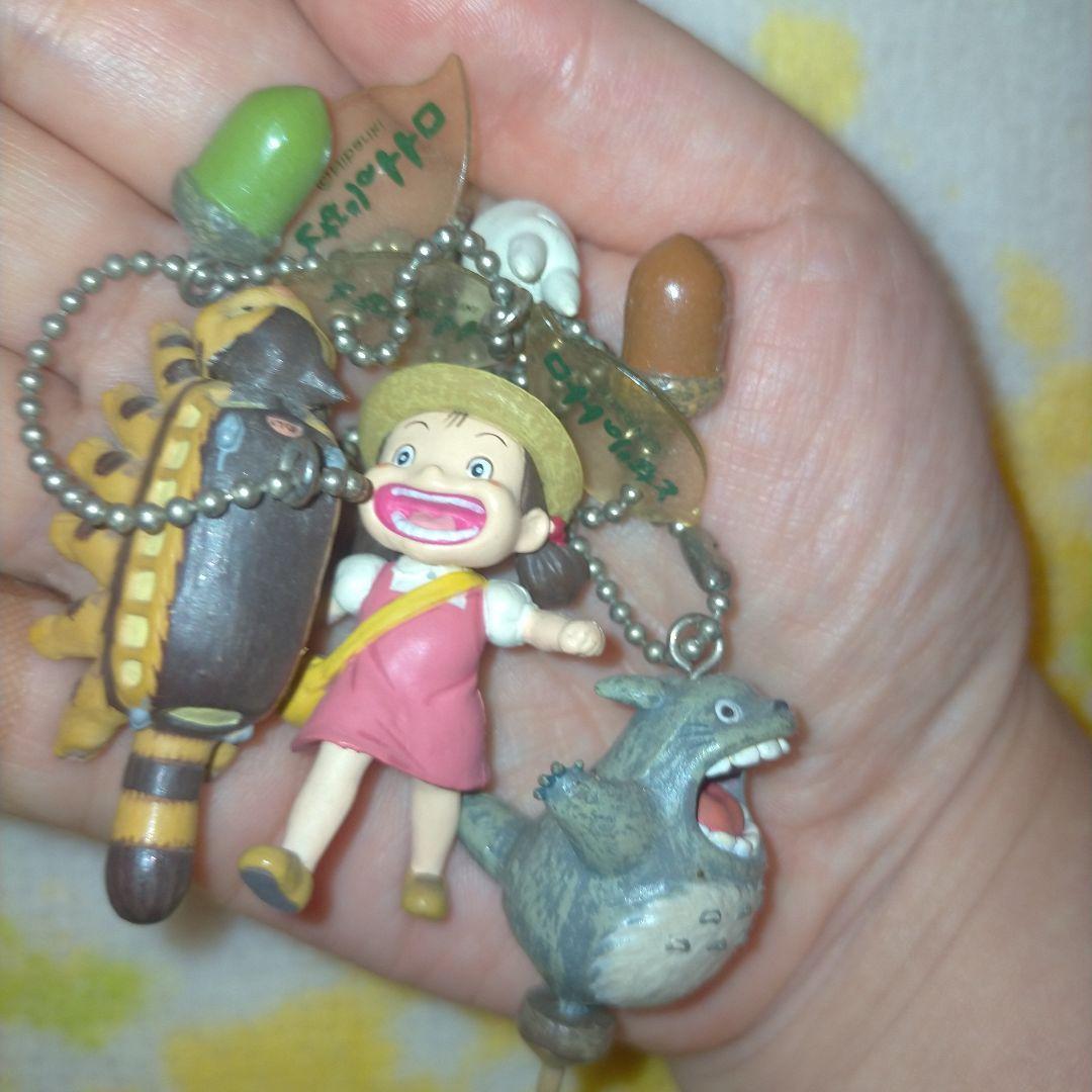 となりのトトロ！トトロ・ネコバス・メイ フィギュア ストラップセット まとめ売り