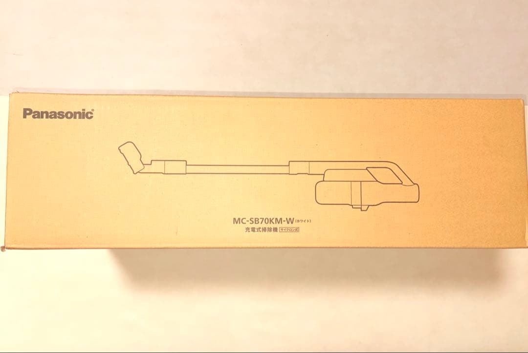 コードレススティック掃除機Panasonic掃除機 【MC-SB70KM-W】
