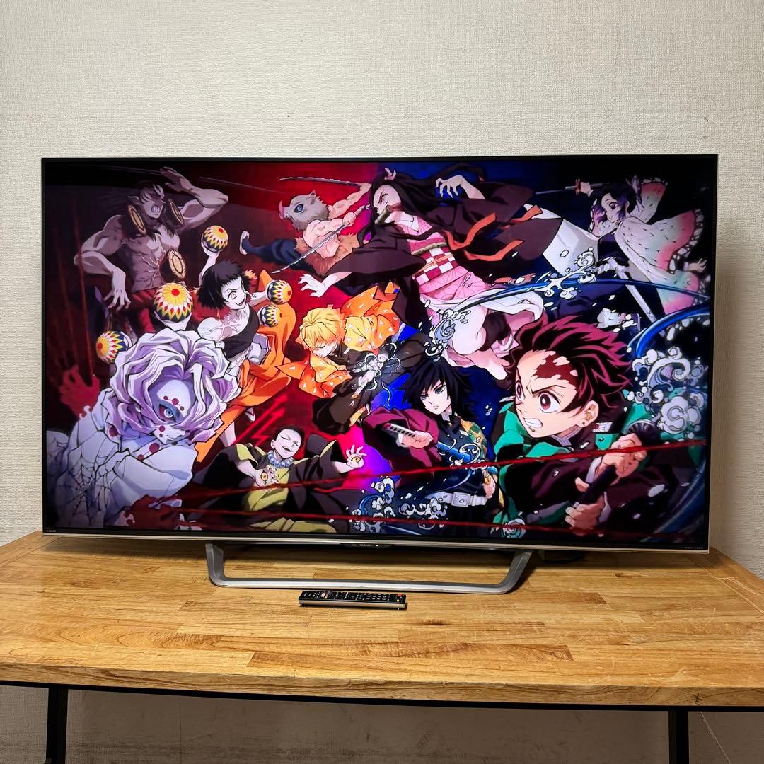 シャープ 70V型 4K 液晶テレビ AQUOS LC-70US4ネット動画○
