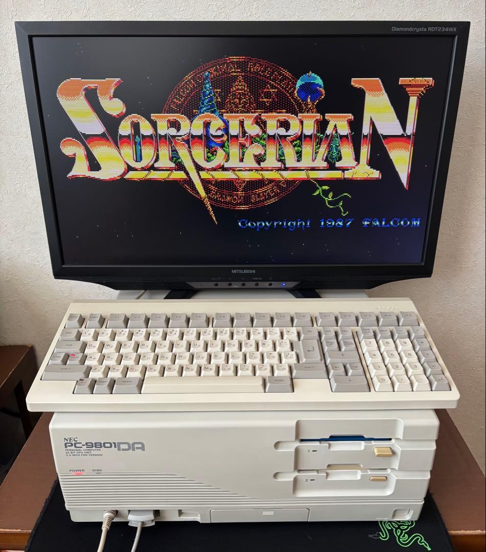 PC-9801DA/U2 動作品 本体のみ