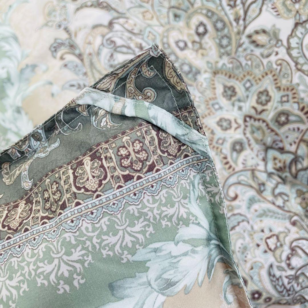 羽毛布団 シングル 増量 抗菌防臭羽毛 ピンクグリーン 日本製　×2枚