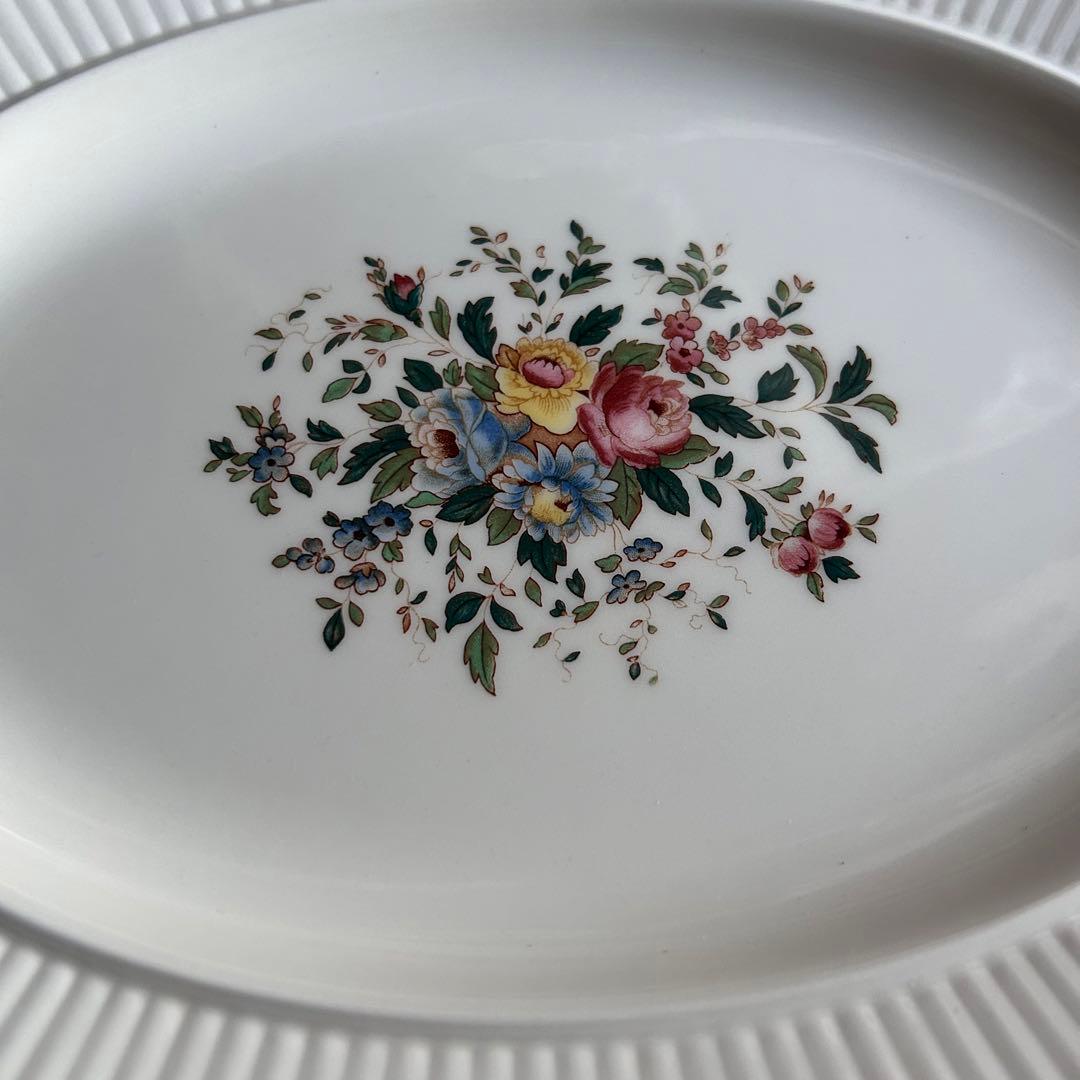 美品 英国製  Conway 英国の伝統美が息づく器ꕤ︎︎オーバル皿