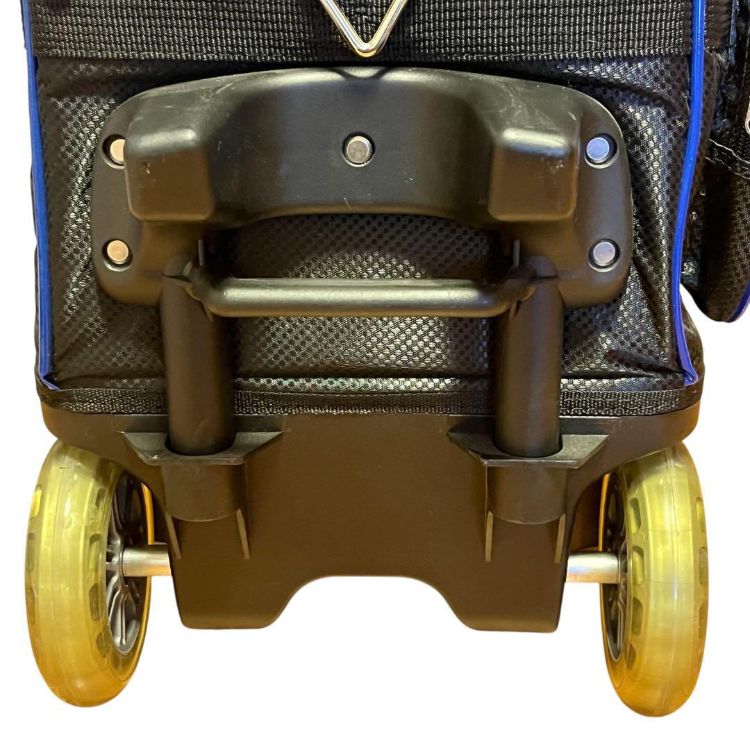 ボウリングバッグ 2個用 キャスター付き カラフル