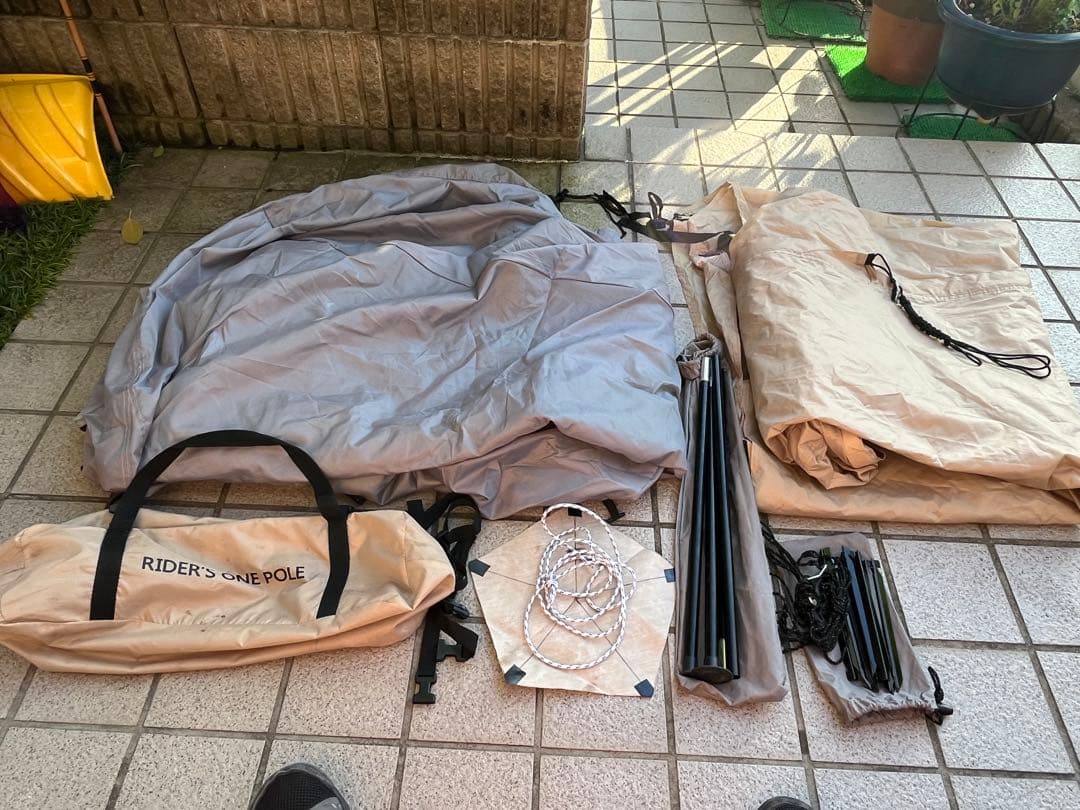 中古美品！DODライダーズワンポールテント