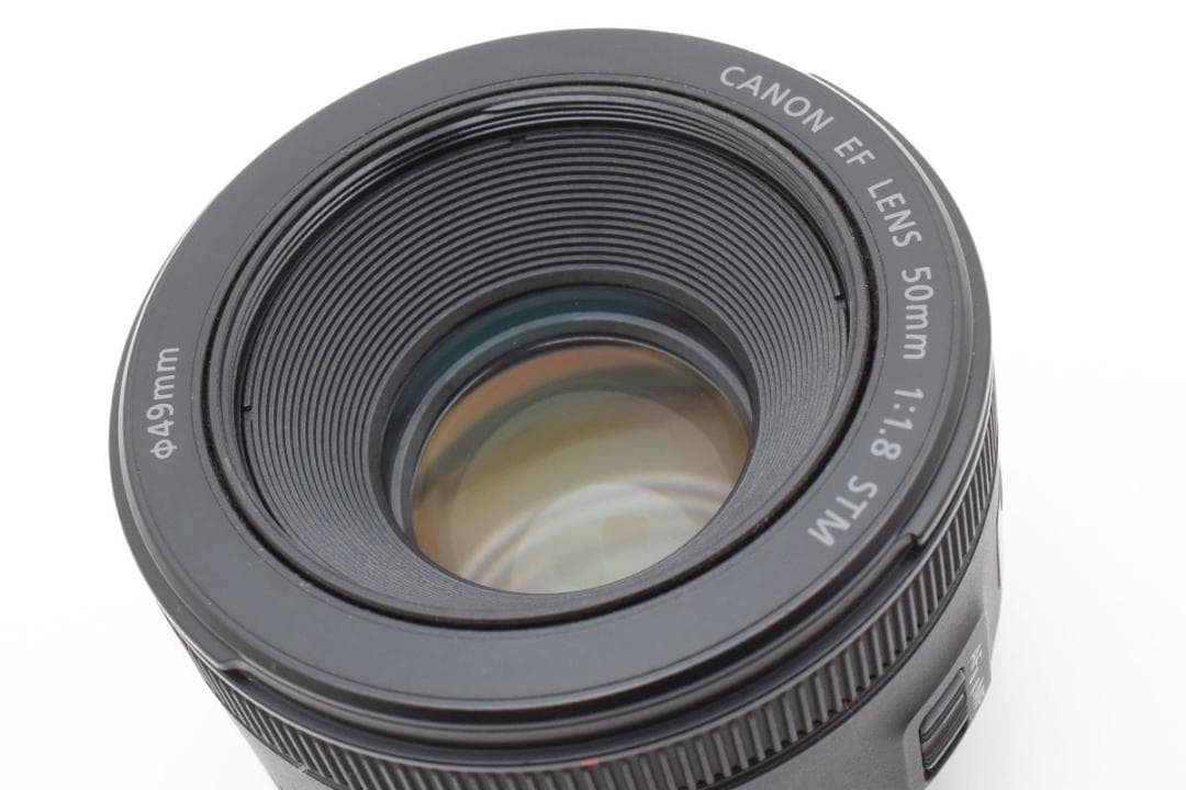 完動品　フルサイズ対応レンズ Canon EF 50mm 1.8 STM
