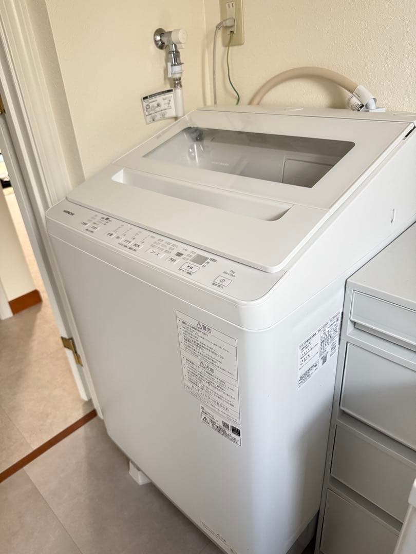 日立 全自動洗濯機 ビートウォッシュ 10kg BW-V100K 2024年製