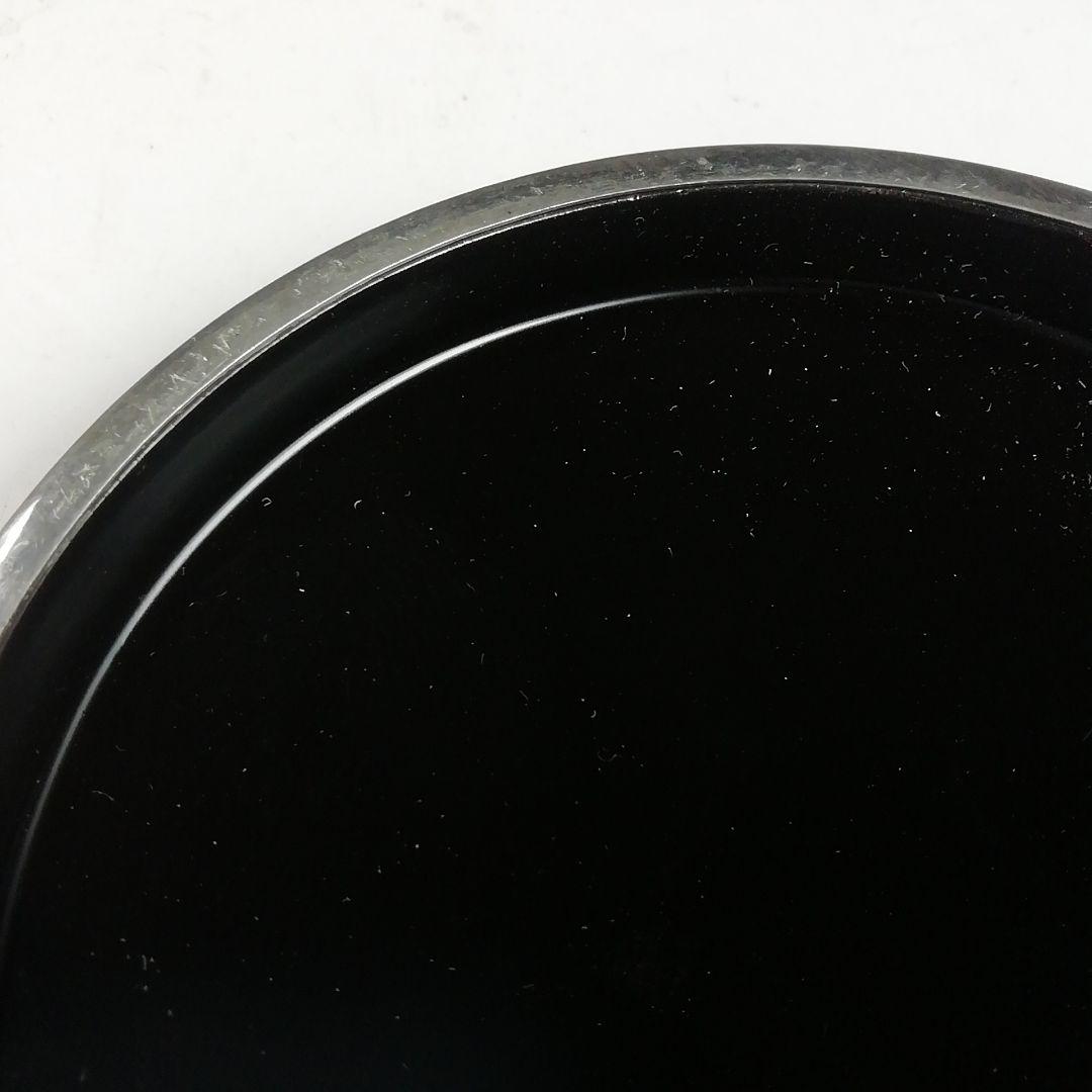 Ｔ８３６　香合　『手鏡蒔絵』『錫縁香合』『新井司峰 作』　共箱　茶道具