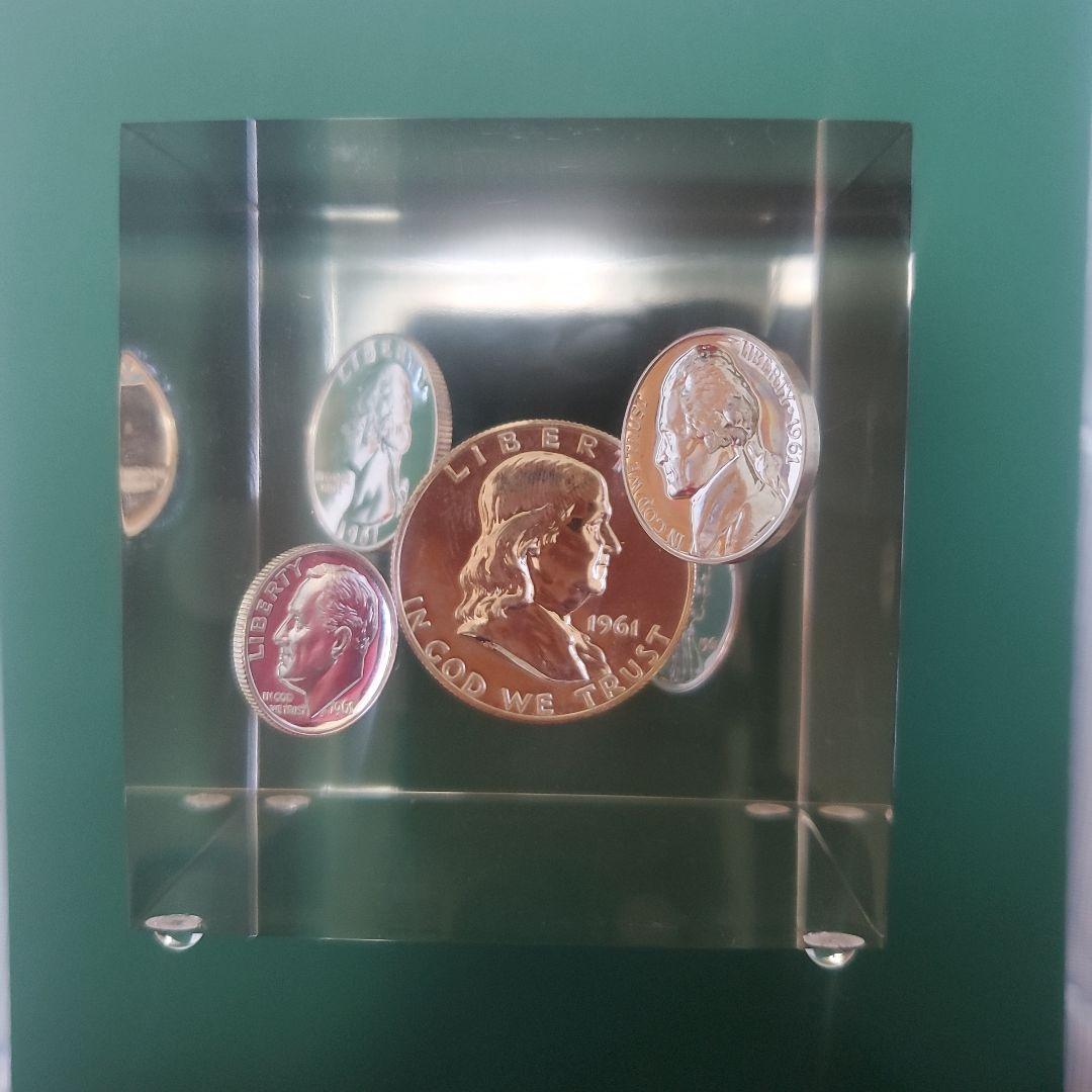 アリメカ硬貨ペーパーウエイト