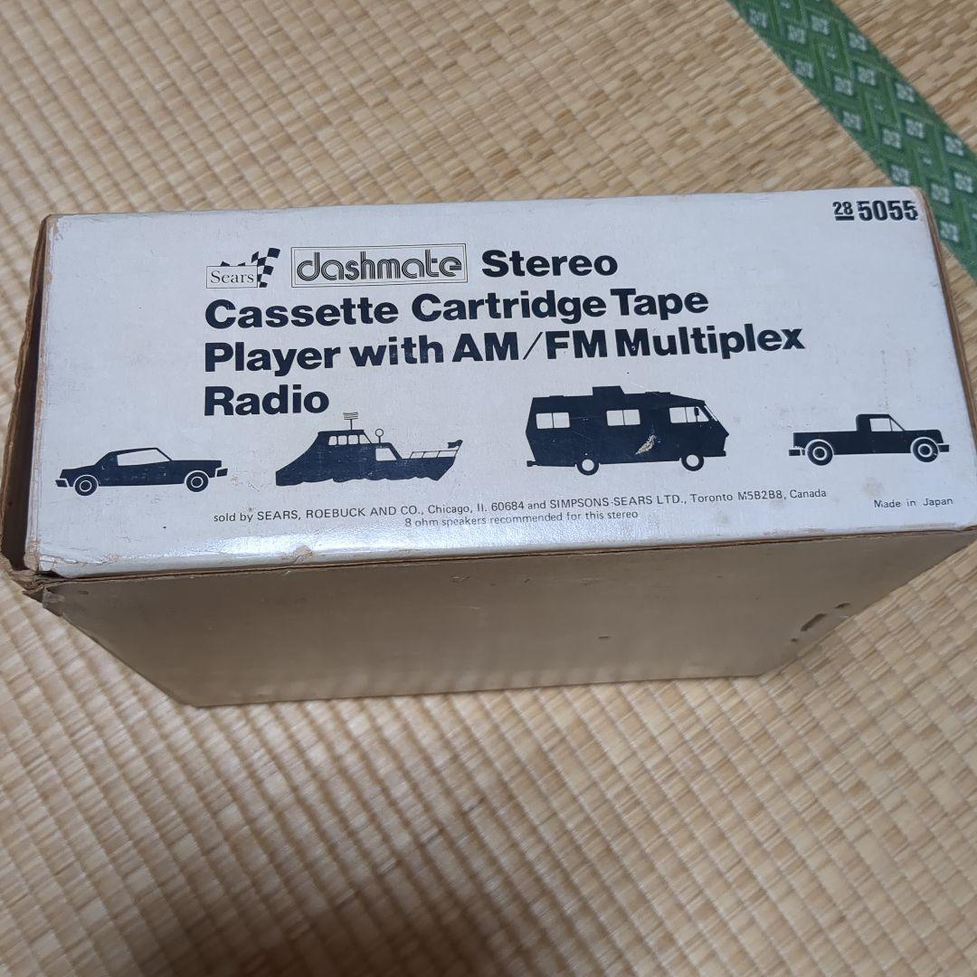 dashmate カセットテーププレーヤー AM/FMラジオ