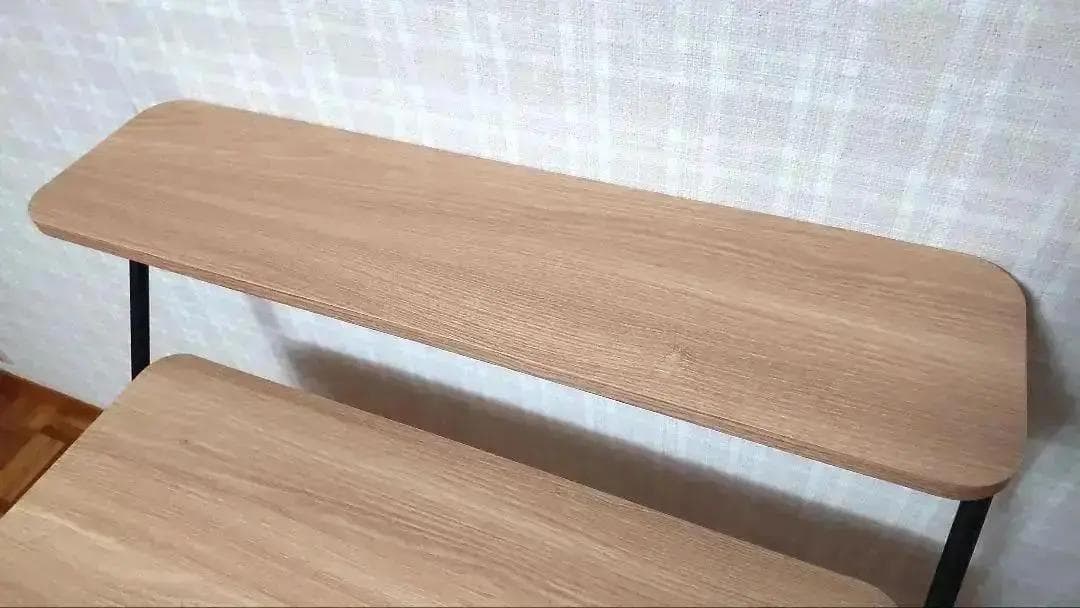 サンワサプライ　折りたたみデスク 棚付き（100-DESKH060M）