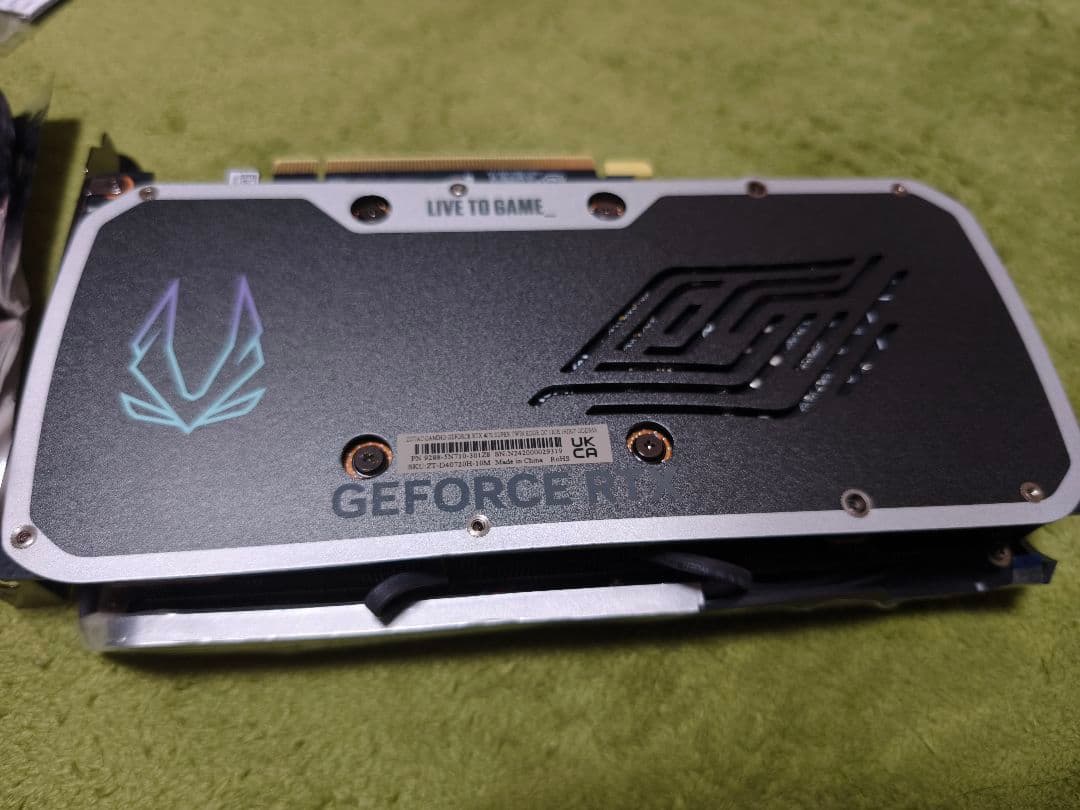 グラフィックボード・グラボ・ビデオカード ZOTAC GAMING GeForce RTX 4070 Super 12GB