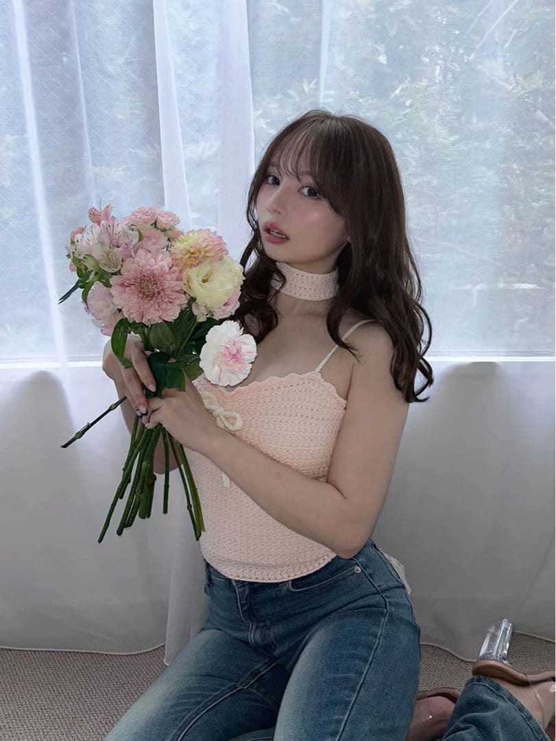 andmary Sui ribbon tops 即日発送